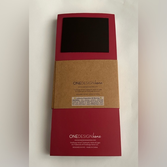 New Magnetic Lined Notepad "Blessed" Artistic Border Gold Colored Pen - Picture 5 of 12